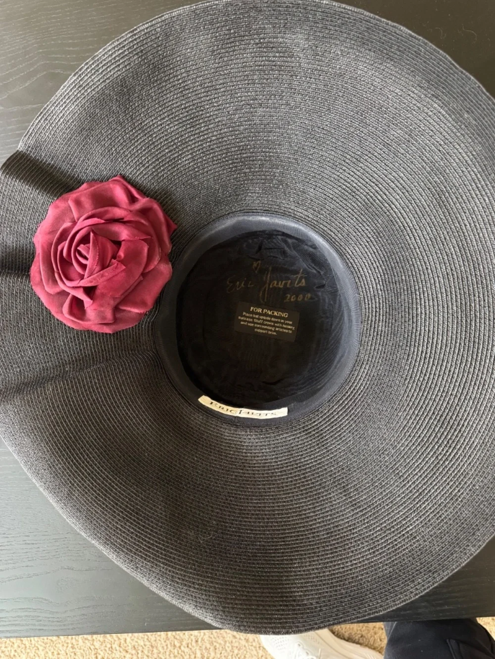 Eric Javits Signed Hat - Picture 4 of 6